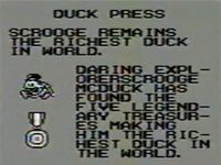 une photo d'Ã©cran de Duck Tales sur Nintendo Game Boy